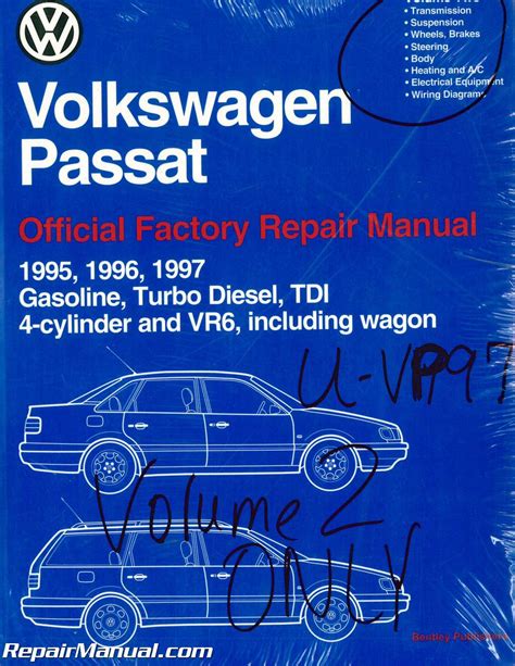 volkswagen passat 1995 repair manual pdf manual